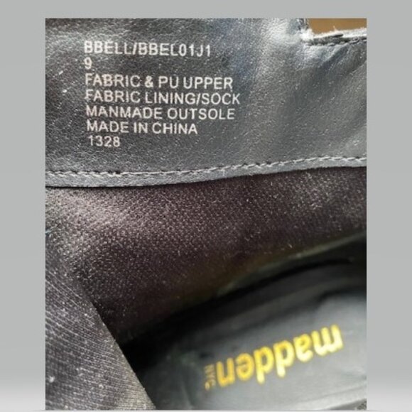 Madden Black Open Toe Ankle Booties - Picture 4 of 4